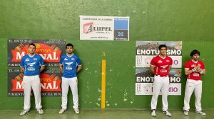 Elizalde Bergera primer punto parejas Garfe