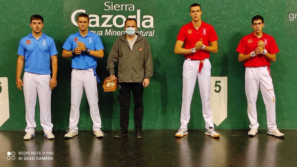 Semifinales federaciones sub 23 mano parejas