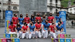 Ados Pilota pelota mano femenina