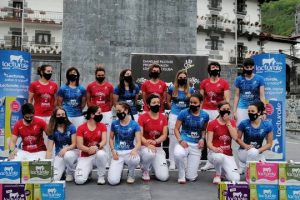 Ados Pilota pelota mano femenina