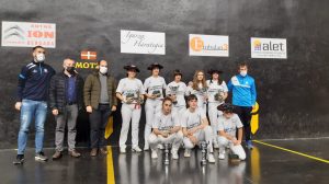 Arrizabalaga Mendizabal campeonas Bergara 2021