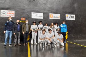 Arrizabalaga Mendizabal campeonas Bergara 2021