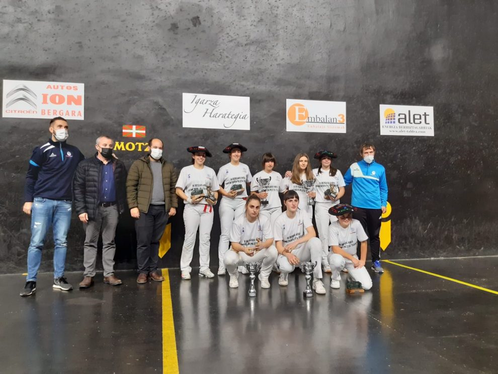 Arrizabalaga Mendizabal campeonas Bergara 2021