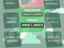 Calendario campeonato Baqué 2022