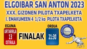 txapelas torneo san antón
