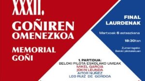 jornada cuartos memorial goñi