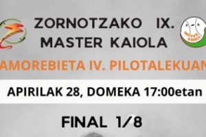 domingo octavos master kaiola