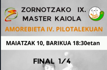 arrancan cuartos master kaiola