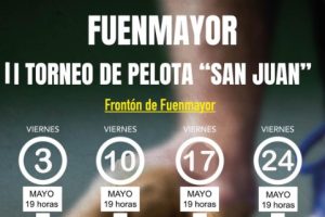 calendario torneo Fuenmayor 2024