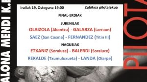 últimos finalistas salen oñati