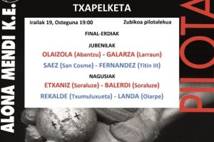 últimos finalistas salen oñati