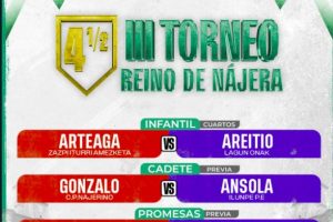 nájera segunda jornada partidos