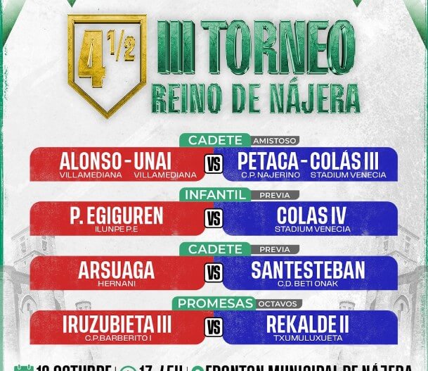 nájera tres exigentes duelos