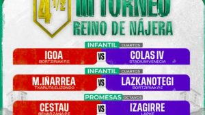 cuatro interesantes partidos nájera