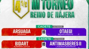 tres partidos octavos nájera
