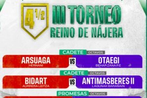 tres partidos octavos nájera