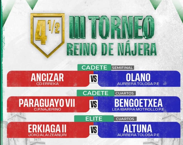 festivo disfrutar partidos nájera