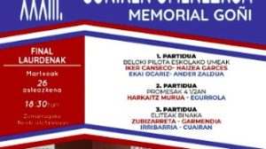 cuartos desenlace memorial goñi