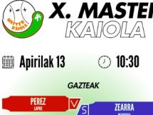 master kaiola campeones escena