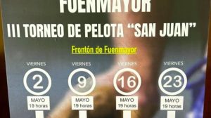calendario torneo fuenmayor 2025