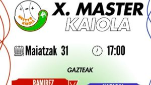 master kaiola cuatro partidos