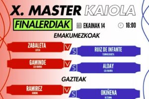 jornada semifinales master kaiola