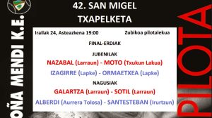 buscan primeros finalistas oñati