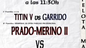 open parejas afronta semifinales