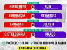 nájera abre cuatro medio