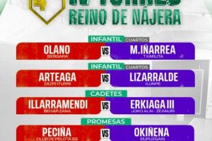 nájera cuatro partidos domingo