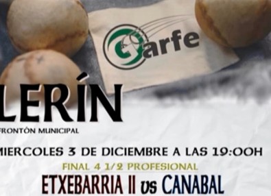 txapela cuatro medio garfe