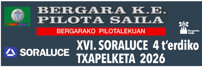 calendario torneo soraluce 2026