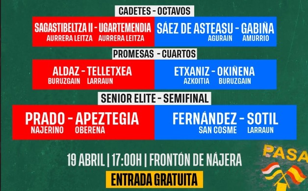 pase final juego nájera