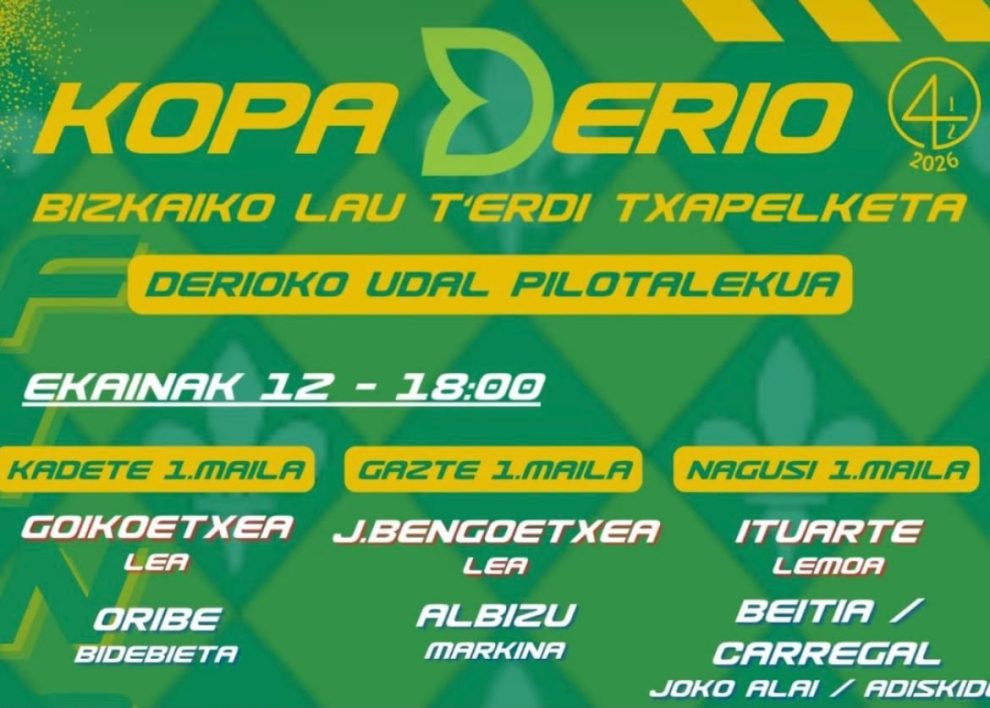 derio campeones cuatro medio