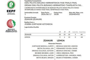 zeanuri para interpueblos bizkaia