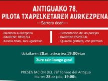 torneo antiguo arrancará antzuola