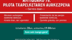 torneo antiguo arrancará antzuola