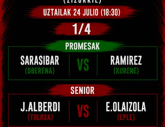 tercera jornada del intxaur