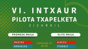 sexta edición torneo intxaur