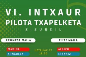 sexta edición torneo intxaur