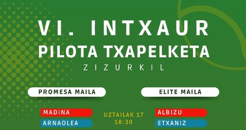 sexta edición torneo intxaur