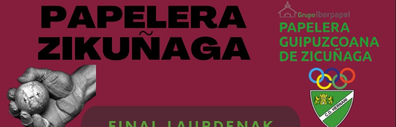 calendario zikuñaga hernani 2026