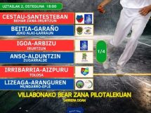finalizan octavos en Pebet