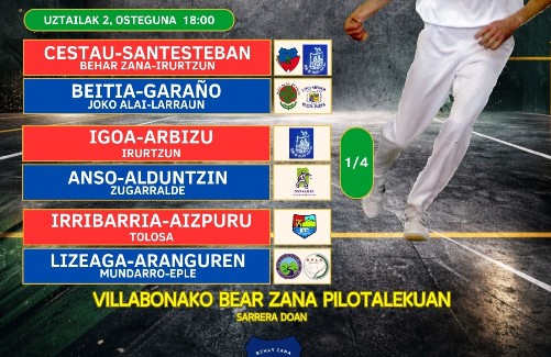 finalizan octavos en Pebet