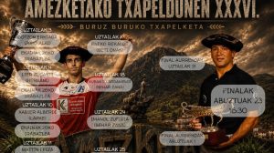 calendario torneo amezketa 2026