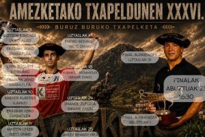 calendario torneo amezketa 2026