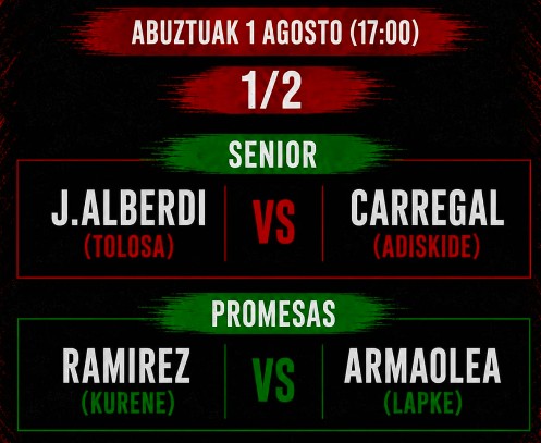 intxaur zizurkil primeros finalistas