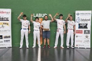 bidebieta dos parejas semifinales trinquete