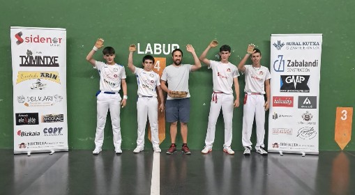 bidebieta dos parejas semifinales trinquete
